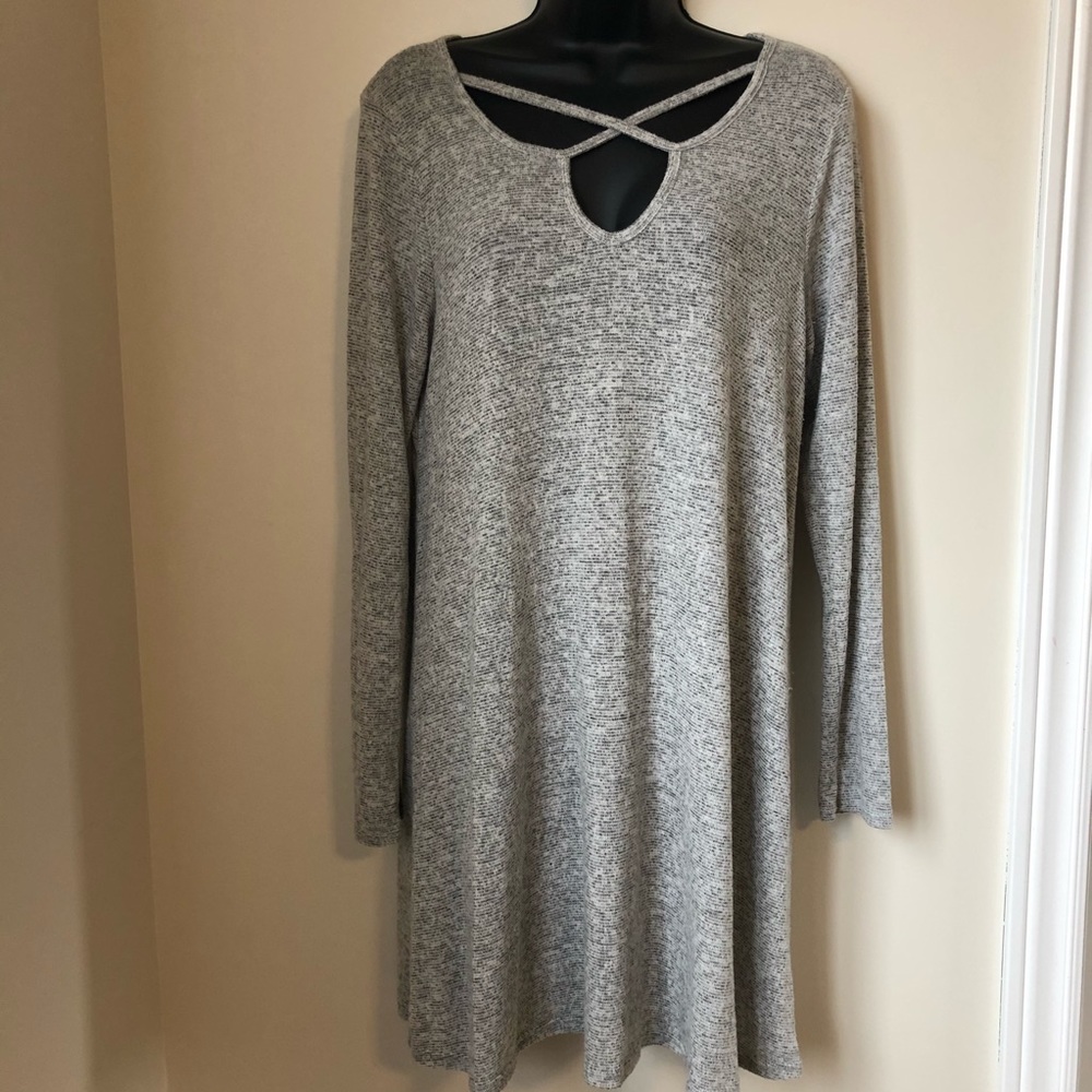Caution to the Wind Sweater Dress Medium